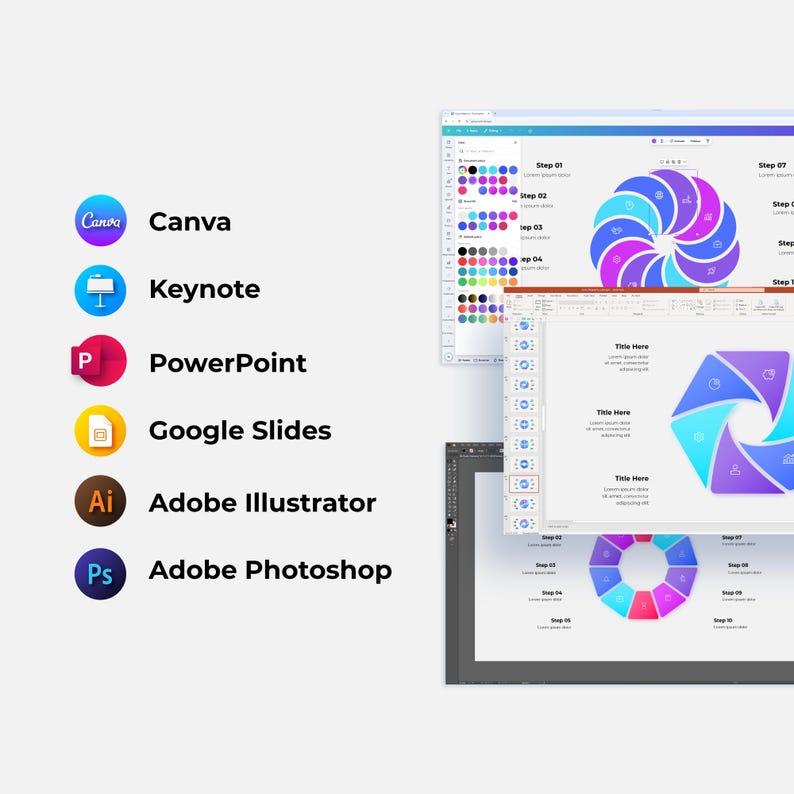 Best Free Software Every Student Should Know Student creating presentations with free design software