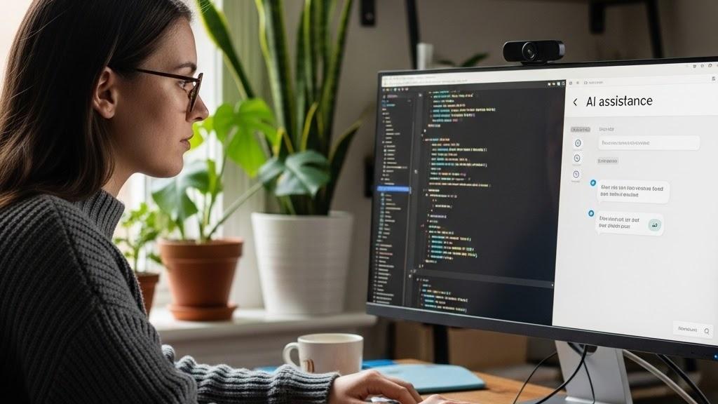 Top AI Tools You Should Start Using in 2026 Software developer using AI coding tools
