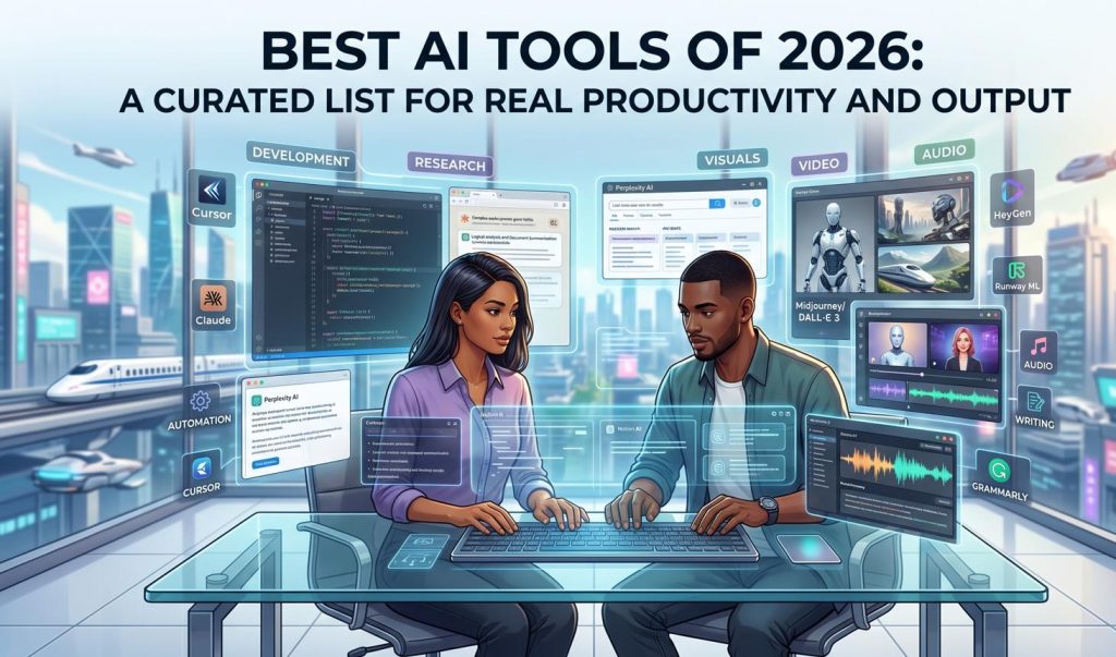 Top AI Tools You Should Start Using in 2026 Best AI tools to improve productivity in 2026